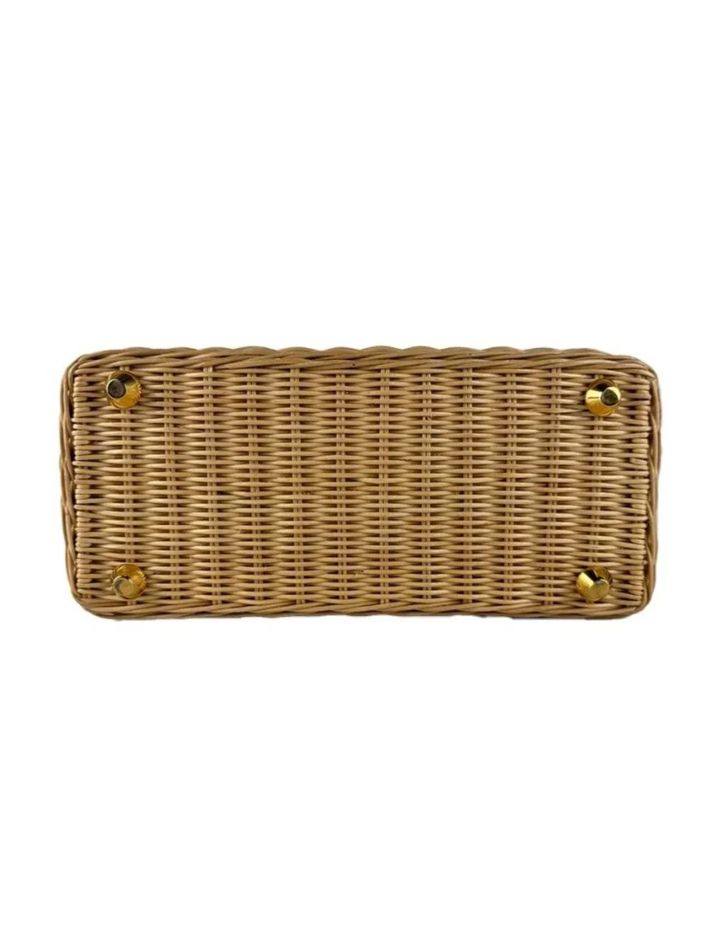 Prada Basket Shoulder Bag